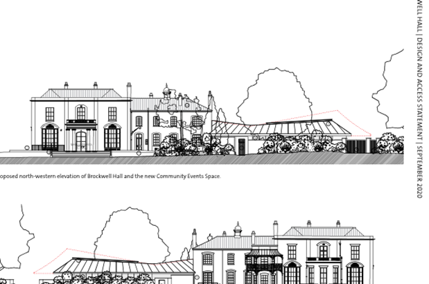 Brockwell Hall and Stables successful Round 2 submission to the National Heritage Lottery Fund